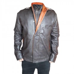 A-2 Lambskin Leather Bomber Jacket